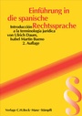 Cover: Einführung in die spanische Rechtssprache = Introducción a la terminología jurídica - C.H.BECK