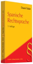 Cover: Spanische Rechtssprache - C.H.BECK