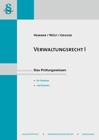 Abbildung von: Skript Verwaltungsrecht I - Hemmer-Wüst