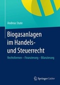 Cover: Biogasanlagen im Handels- und Steuerrecht - Springer Gabler