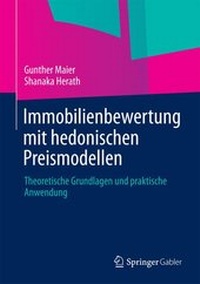 Abbildung von: Immobilienbewertung mit hedonischen Preismodellen - Springer Gabler