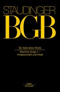 Cover: BGB: Kommentar zum B&uuml;rgerlichen Gesetzbuch mit Einf&uuml;hrungsgesetz und Nebengesetzen - Sellier - De Gruyter