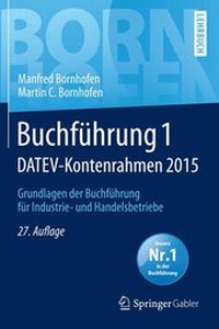 Abbildung von: Buchführung 1 DATEV-Kontenrahmen 2015 - Springer Gabler