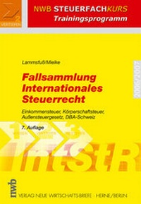 Abbildung von: Fallsammlung Internationales Steuerrecht - NWB
