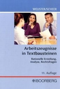 Abbildung von: Arbeitszeugnisse in Textbausteinen - Boorberg