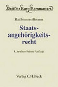 Cover: Staatsangeh&ouml;rigkeitsrecht - C.H.BECK