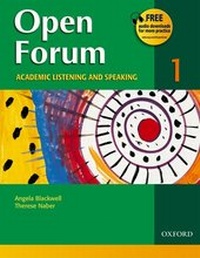 Enlarge image Cover: Open Forum 1: Student Book - Oxford University Press