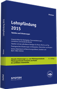 Abbildung von: Lohnpfändung 2015 - Stollfuß