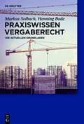Cover: Praxiswissen Vergaberecht - De Gruyter