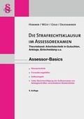 Cover: Assessor Basics Strafrechtsklausur im Assessorexamen - Hemmer-W&uuml;st