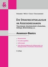 Enlarge image Cover: Assessor Basics Strafrechtsklausur im Assessorexamen - Hemmer-Wüst