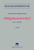 Cover: Obligationenrecht I - Helbing & Lichtenhahn