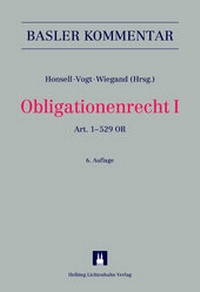 Enlarge image Cover: Obligationenrecht I - Helbing & Lichtenhahn