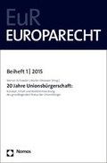 Cover: 20 Jahre Unionsb&uuml;rgerschaft - Nomos