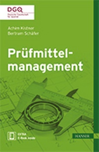 Abbildung von: Prüfmittelmanagement - Hanser