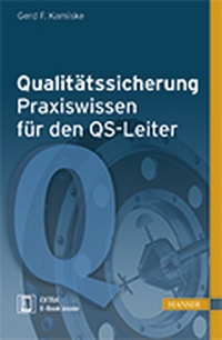 Abbildung von: Qualitätssicherung - Praxiswissen für den QS-Leiter - Hanser