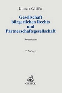 Abbildung von: Gesellschaft bürgerlichen Rechts und Partnerschaftsgesellschaft: GbR PartG - C.H.BECK