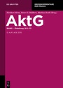 Cover: Aktiengesetz: AktG - Band 1 - De Gruyter
