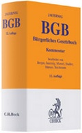 Cover: B&uuml;rgerliches Gesetzbuch: BGB - C.H.BECK