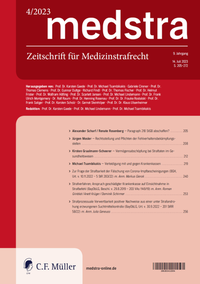 Enlarge image Cover: medstra - C.F. Müller