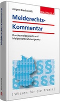 Cover: Melderechts-Kommentar - Walhalla