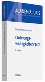 Cover: Ordnungswidrigkeitenrecht - Vahlen