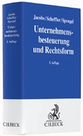 Cover: Unternehmensbesteuerung und Rechtsform - C.H.BECK
