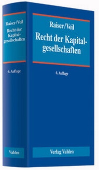 Abbildung von: Recht der Kapitalgesellschaften - Vahlen