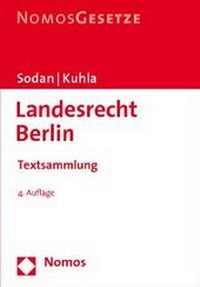 Abbildung von: Landesrecht Berlin - Nomos