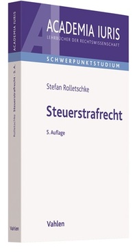 Abbildung von: Steuerstrafrecht - Vahlen