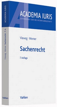 Enlarge image Cover: Sachenrecht - Vahlen