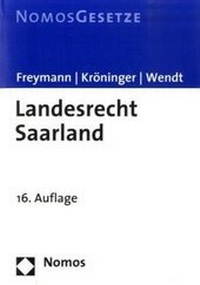 Bild vergrößern Bild: Landesrecht Saarland - Nomos