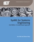 Cover: SysML for Systems Engineering - Institution of Engineering and Technology