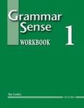 Cover: Grammar Sense 1:: Workbook - Oxford University Press