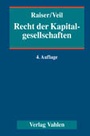 Cover: Recht der Kapitalgesellschaften - Vahlen