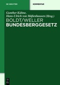 Cover: Bundesberggesetz - De Gruyter