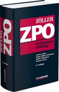 Abbildung von: Zivilprozessordnung: ZPO - Otto Schmidt Verlag