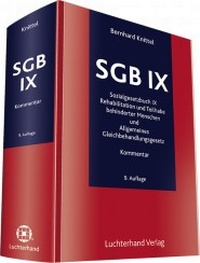 Abbildung von: SGB IX Kommentar - Luchterhand