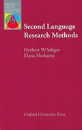 Cover: Second Language Research Methods - Oxford University Press