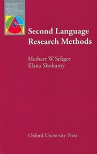 Enlarge image Cover: Second Language Research Methods - Oxford University Press