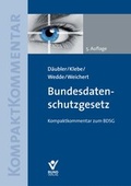 Cover: Bundesdatenschutzgesetz - Bund-Verlag