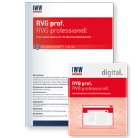Abbildung von: RVG prof. RVG professionell - IWW
