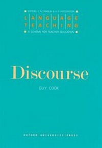 Enlarge image Cover: Discourse - Oxford University Press