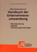 Cover: Materialienband zum Handbuch der Unternehmensumwandlung - ZAP