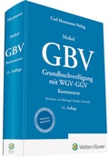 Cover: GBV: Grundbuchverf&uuml;gung - Carl Heymanns Verlag