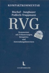 Bild vergrößern Bild: RVG-Rechtsanwaltsvergütungsgesetz - Luchterhand