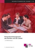 Cover: Personalvertretungsrecht des Bundes und der L&auml;nder - DBB Verlag