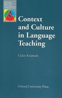 Enlarge image Cover: Context and Culture in Language Teaching - Oxford University Press