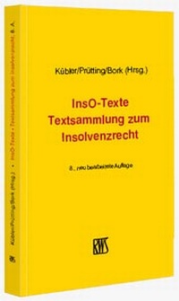 Enlarge image Cover: InsO-Texte - RWS