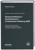 Cover: K&ouml;rperschaftsteuer-/Gewerbesteuer-/Umsatzsteuererkl&auml;rung 2008 - Stollfu&szlig;
